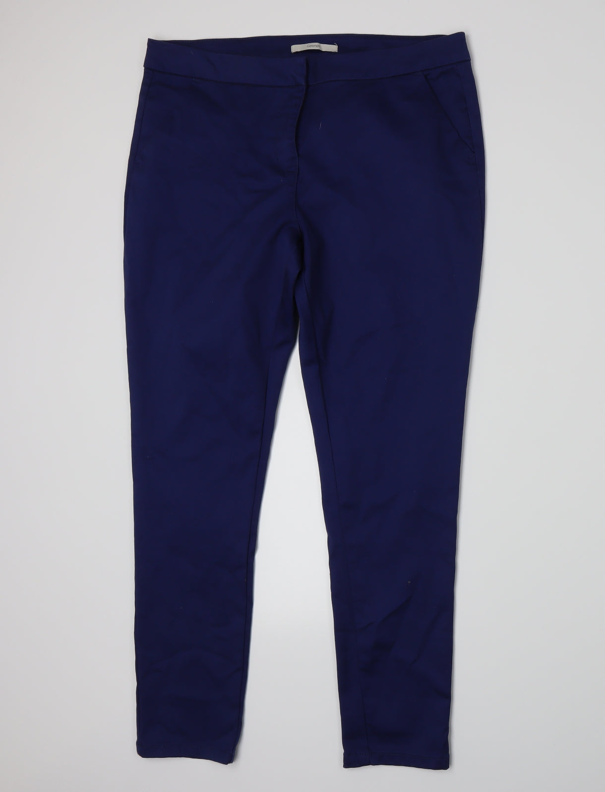 George Womens Blue   Straight Jeans Size 14 L28 in