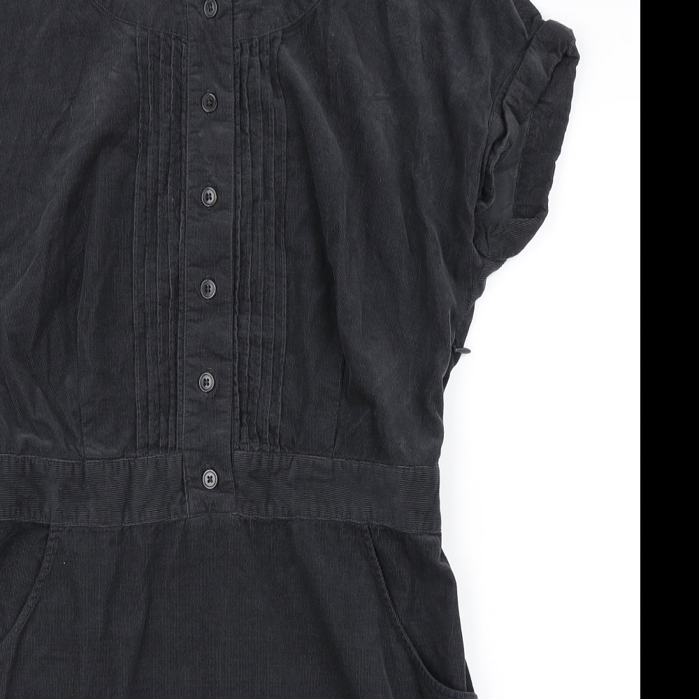 Boden Womens Black   Skater Dress  Size 14