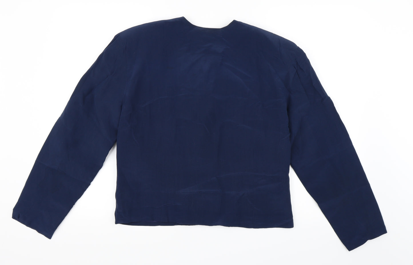 Art of Silk Womens Blue   Jacket Blazer Size M