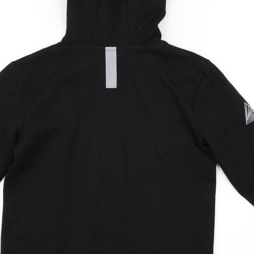 Bluezoo Boys Black   Full Zip Hoodie Size 9-10 Years