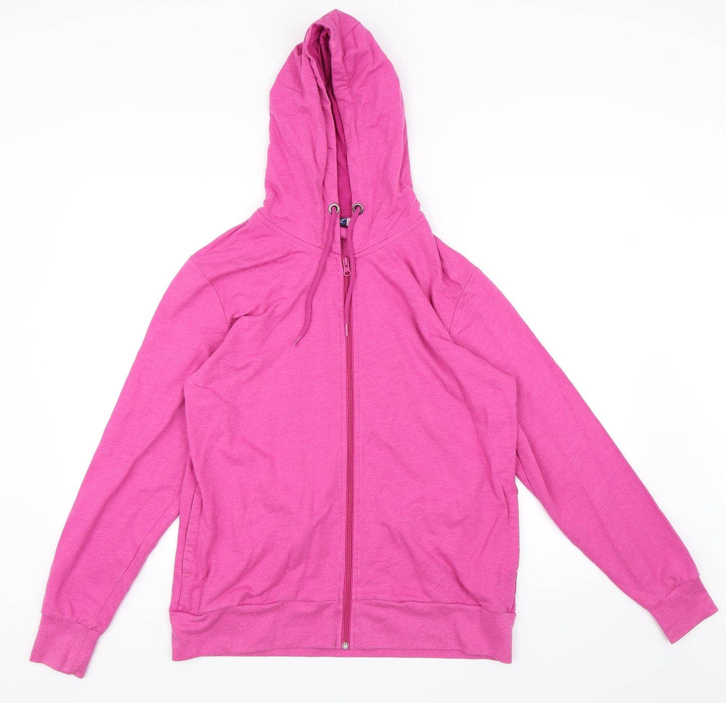 Crivit Womens Pink   Full Zip Hoodie Size 18