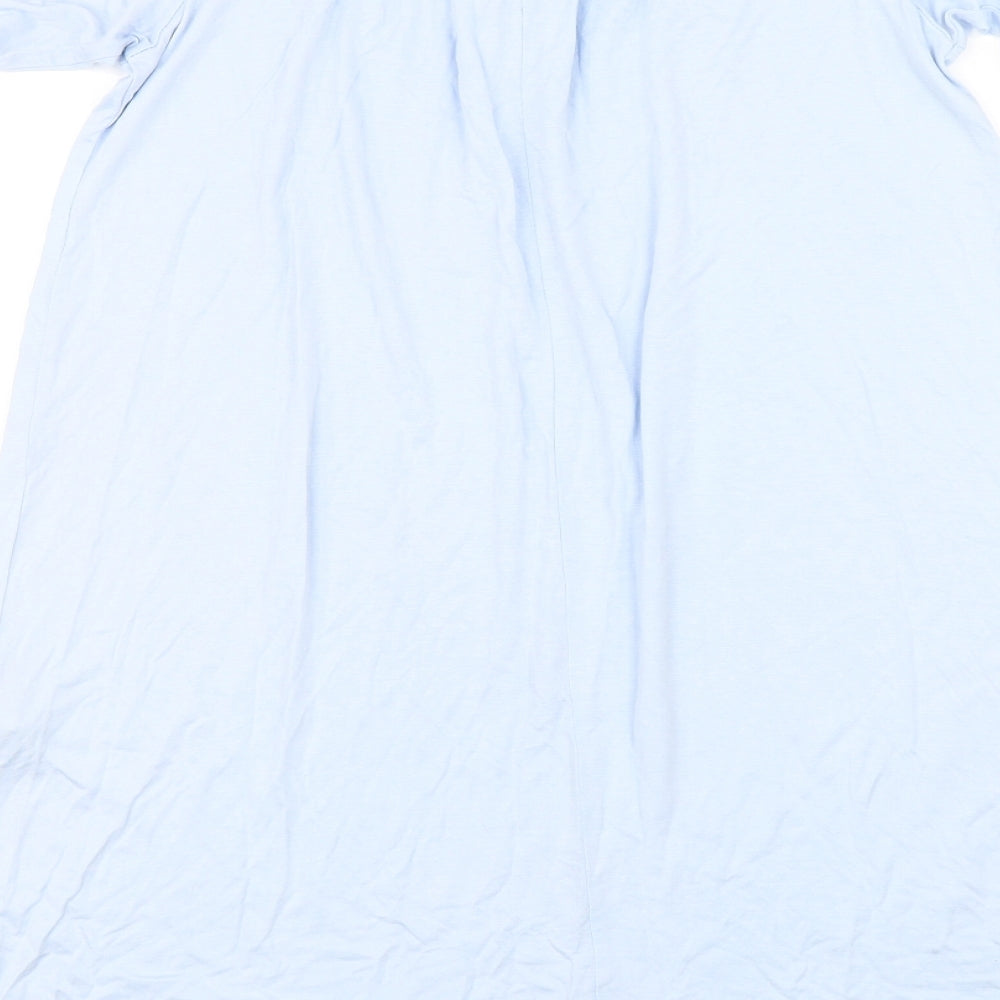 Primark Womens Blue   T-Shirt Dress  Size 14