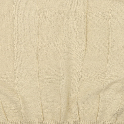 Compliments Womens Beige   Pullover Jumper Size M