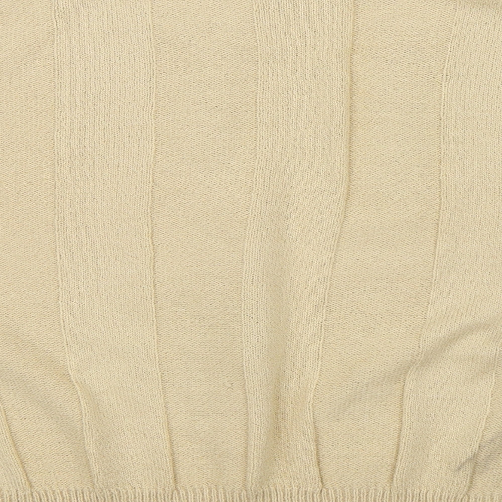Compliments Womens Beige   Pullover Jumper Size M