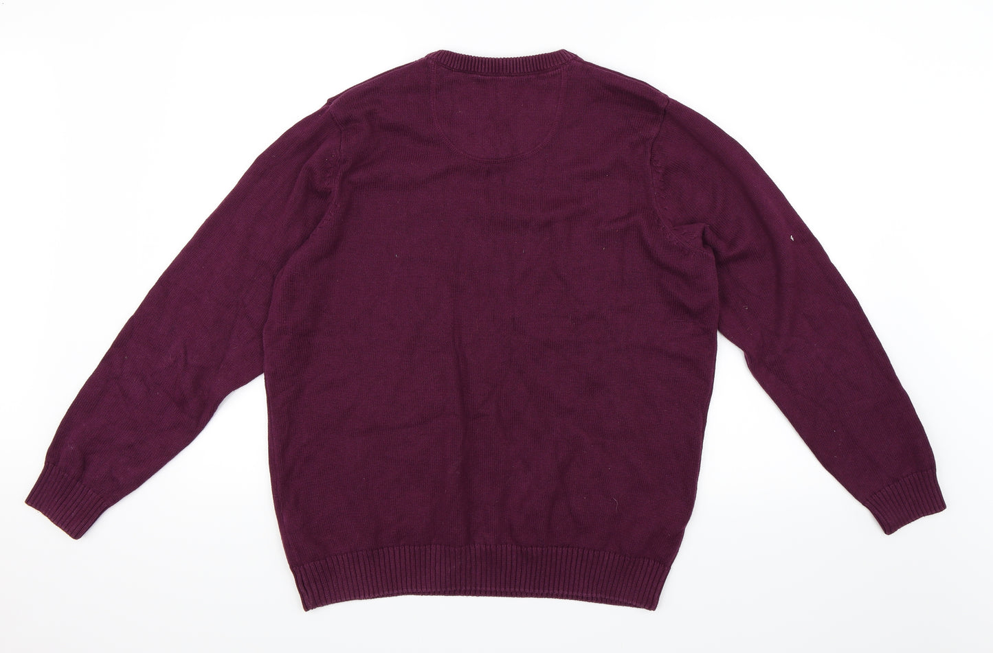 Maine Mens Purple   Pullover Jumper Size M