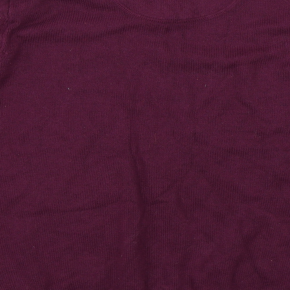 Maine Mens Purple   Pullover Jumper Size M