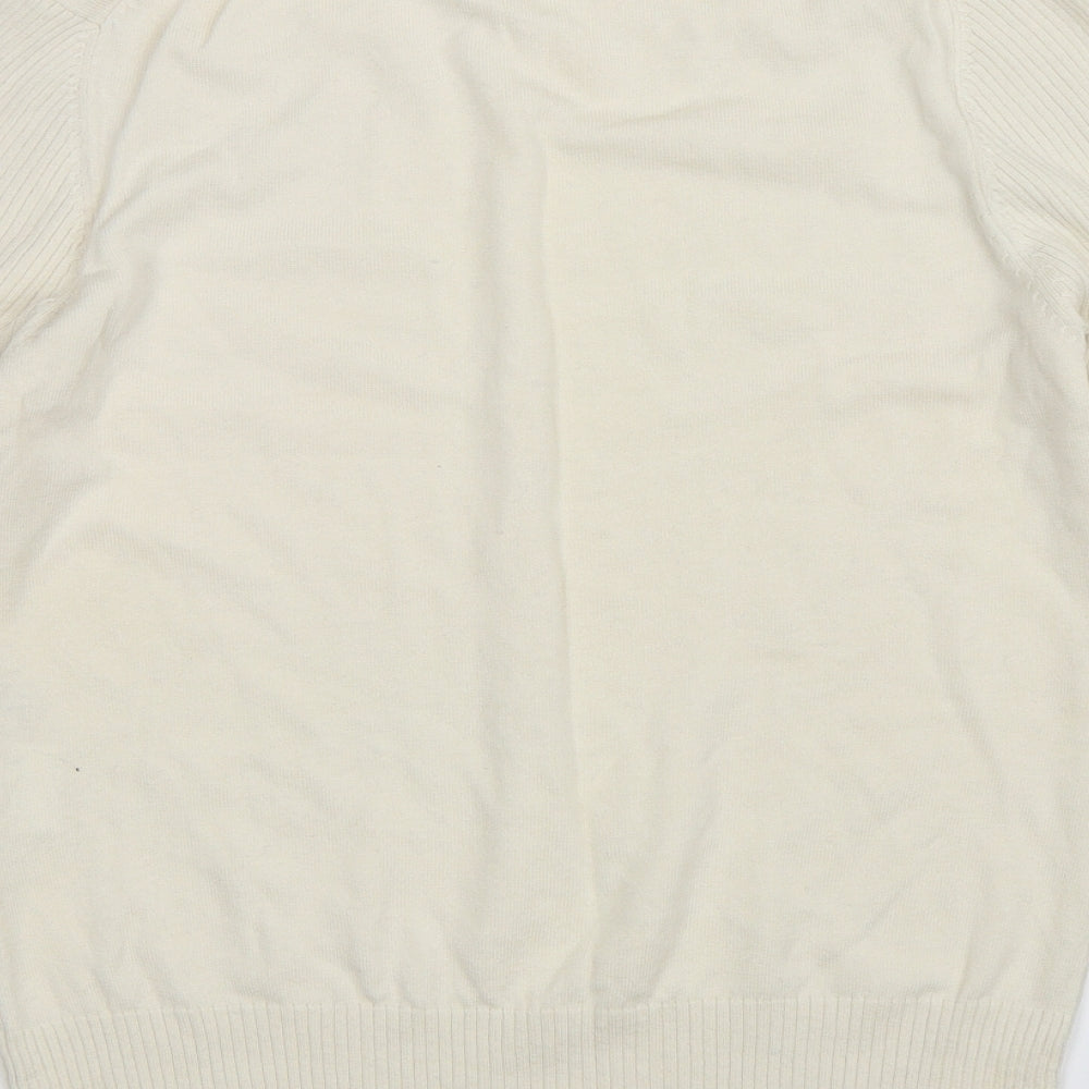 Basler Womens White   Pullover Jumper Size 10