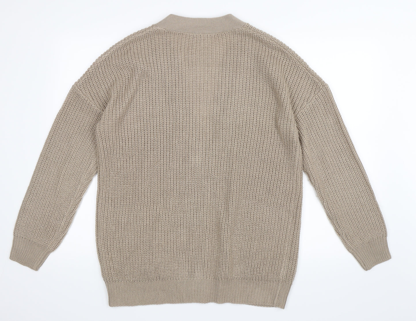 Pep & co Womens Beige   Cardigan Jumper Size 14