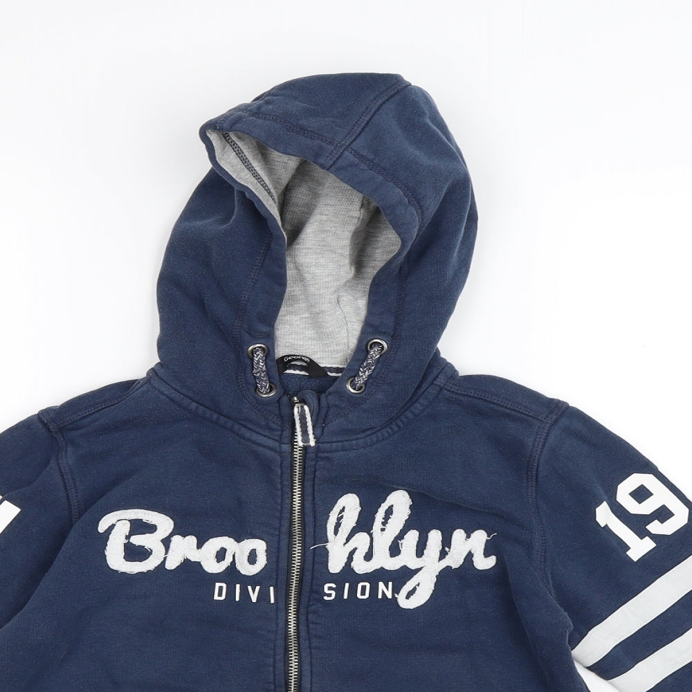 George Boys Blue   Jacket  Size 10-11 Years