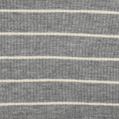 H&M Womens Grey Striped  Pullover Jumper Size XS
