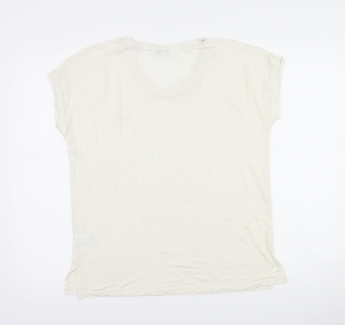 NEXT Womens White   Basic T-Shirt Size 12