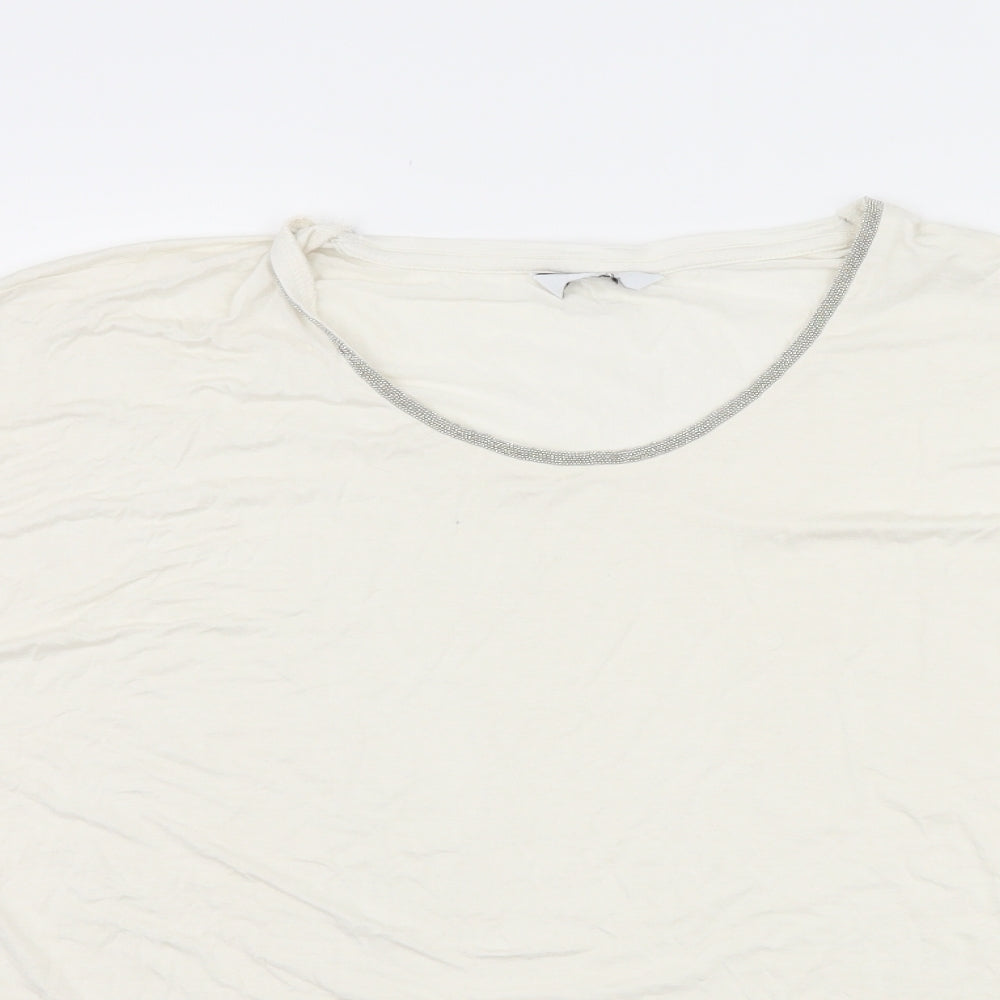 NEXT Womens White   Basic T-Shirt Size 12