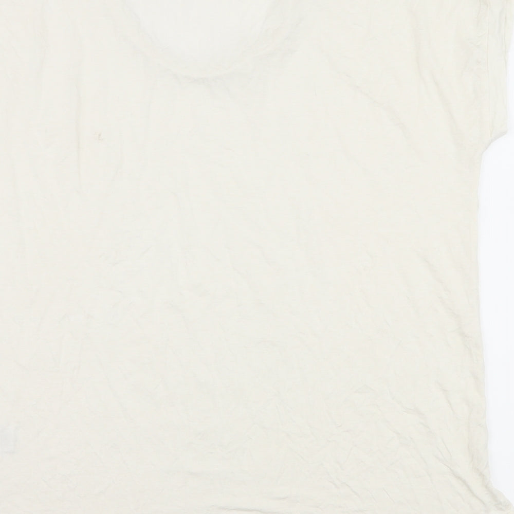NEXT Womens White   Basic T-Shirt Size 12