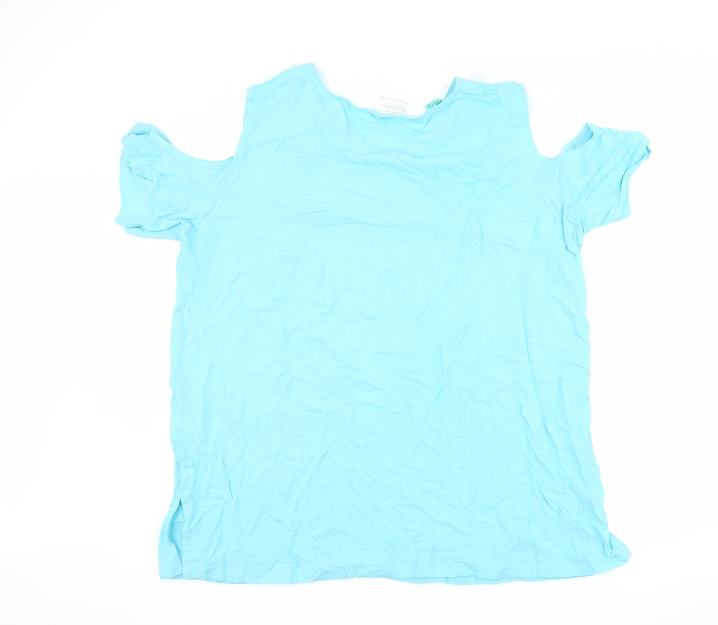BPC Selection Womens Blue   Basic T-Shirt Size 24