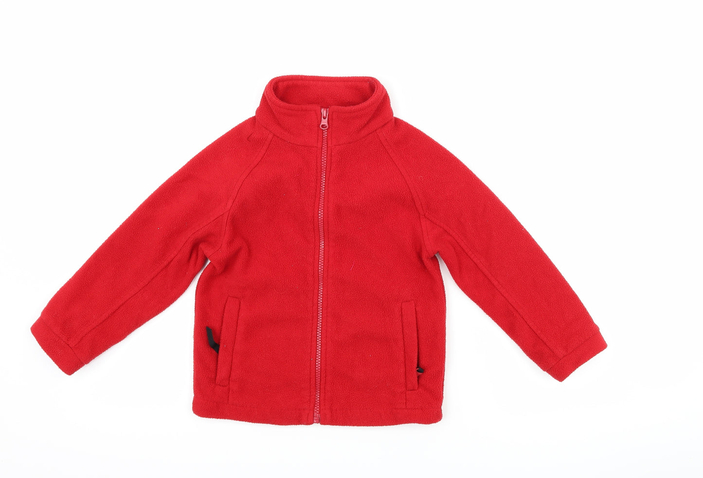 Regatta Girls Red  Fleece Jacket  Size 3-4 Years