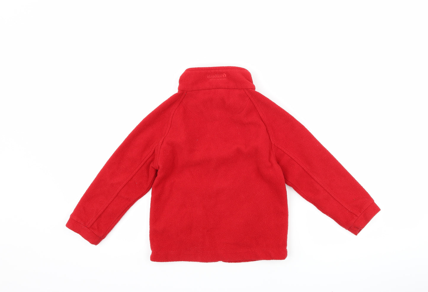 Regatta Girls Red  Fleece Jacket  Size 3-4 Years