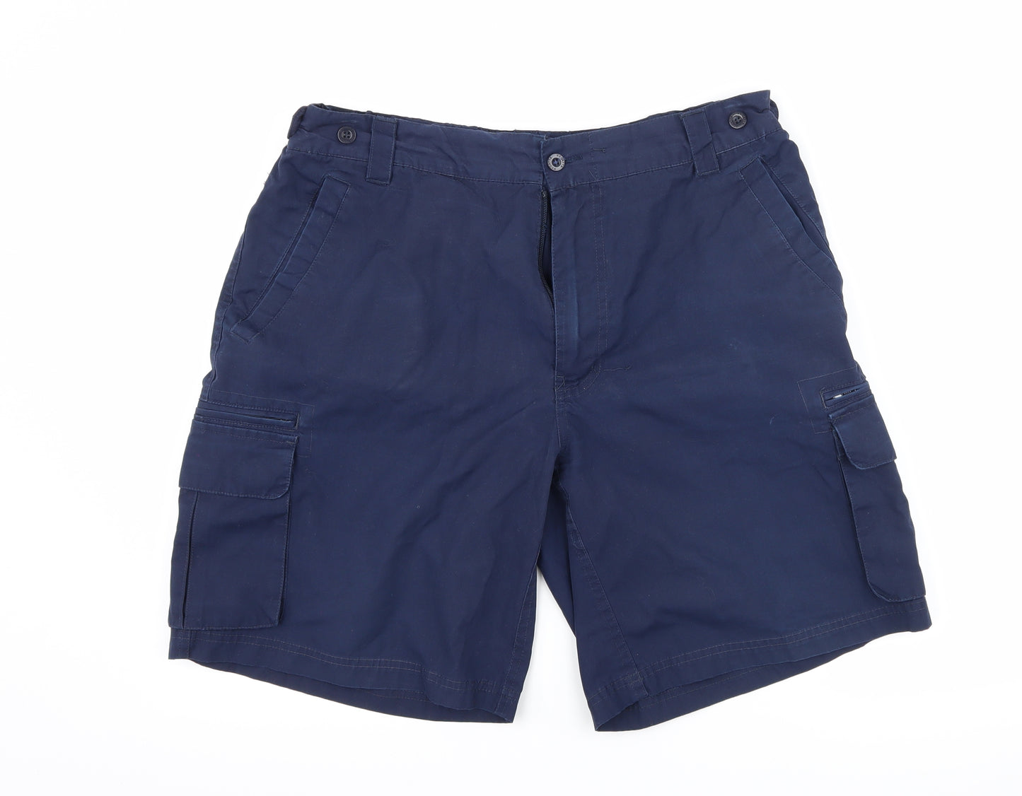 Regatta Mens Blue   Cargo Shorts Size 36