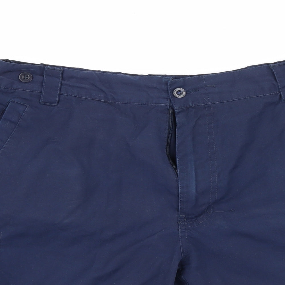 Regatta Mens Blue   Cargo Shorts Size 36