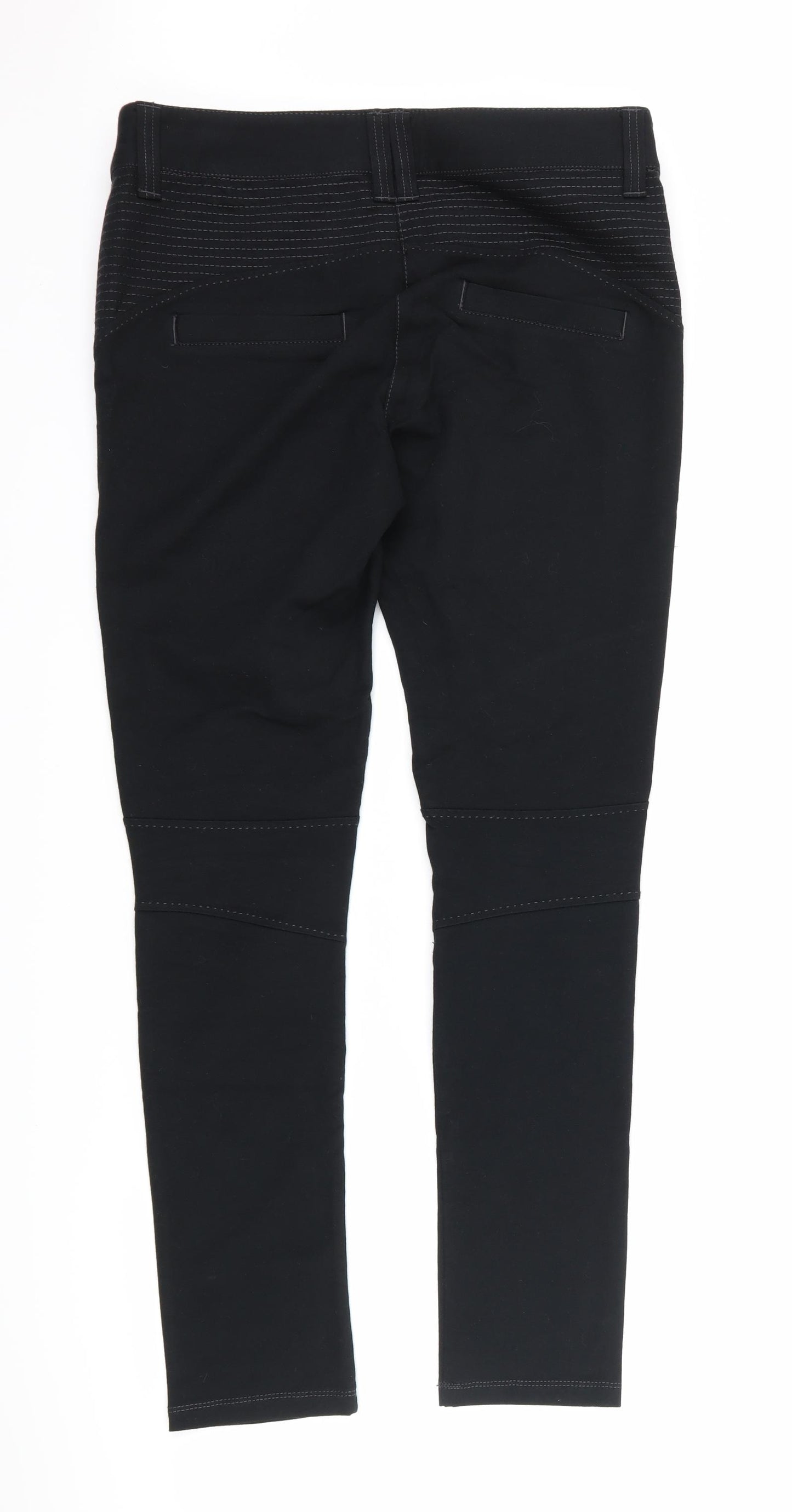 NEXT Womens Black   Trousers  Size 12 L29 in