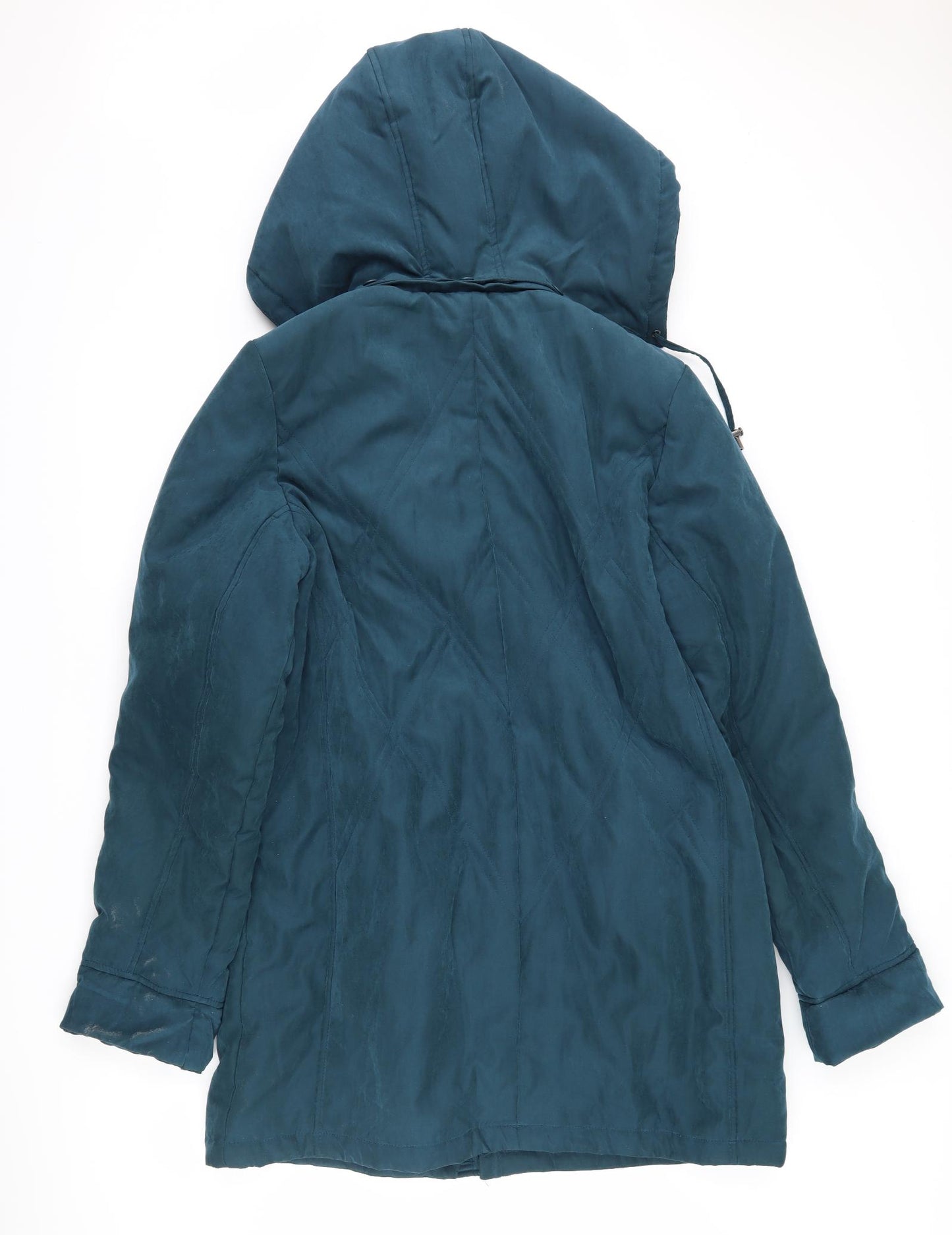Classics Womens Blue   Overcoat Coat Size 18