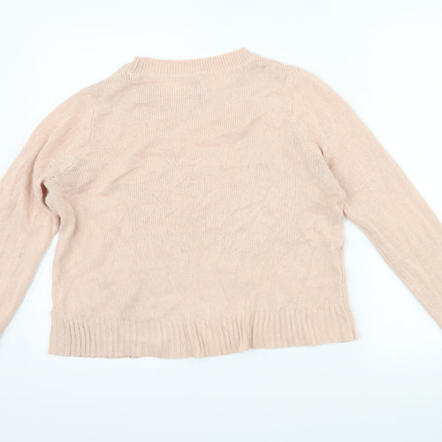 H&M Womens Pink   Pullover Jumper Size M