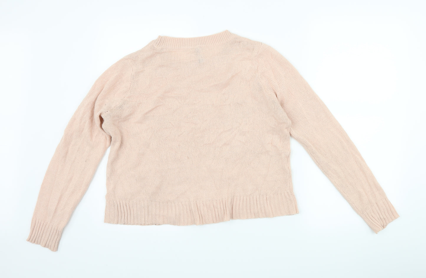 H&M Womens Pink   Pullover Jumper Size M