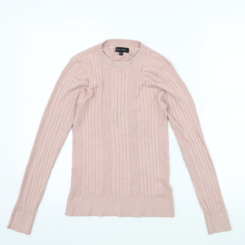 New Look Womens Pink   Pullover Jumper Size 12