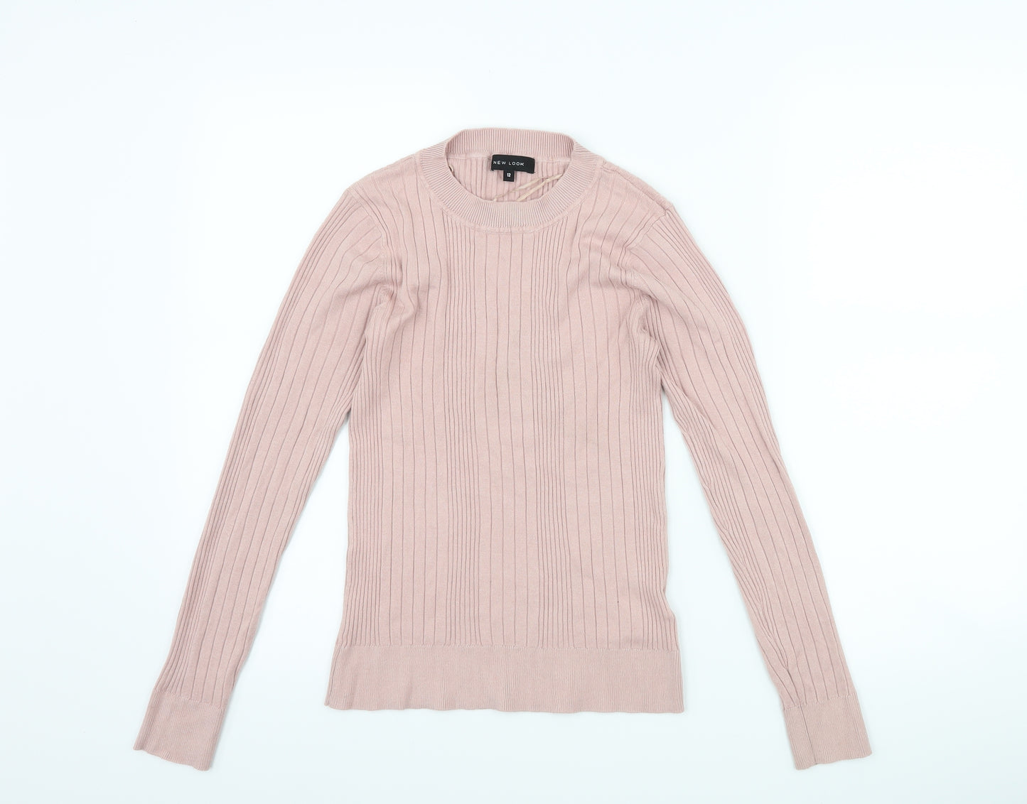 New Look Womens Pink   Pullover Jumper Size 12