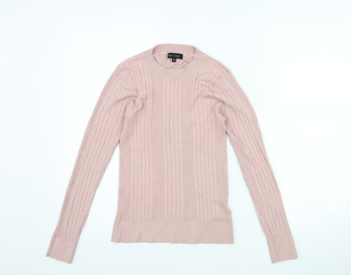 New Look Womens Pink   Pullover Jumper Size 12