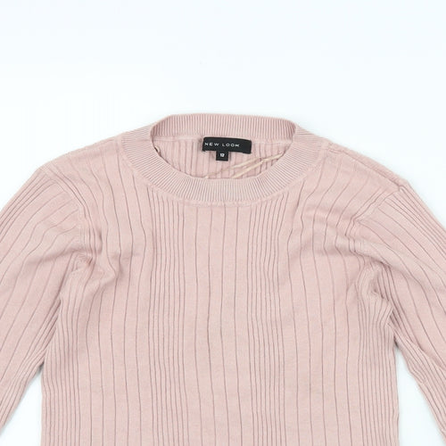 New Look Womens Pink   Pullover Jumper Size 12