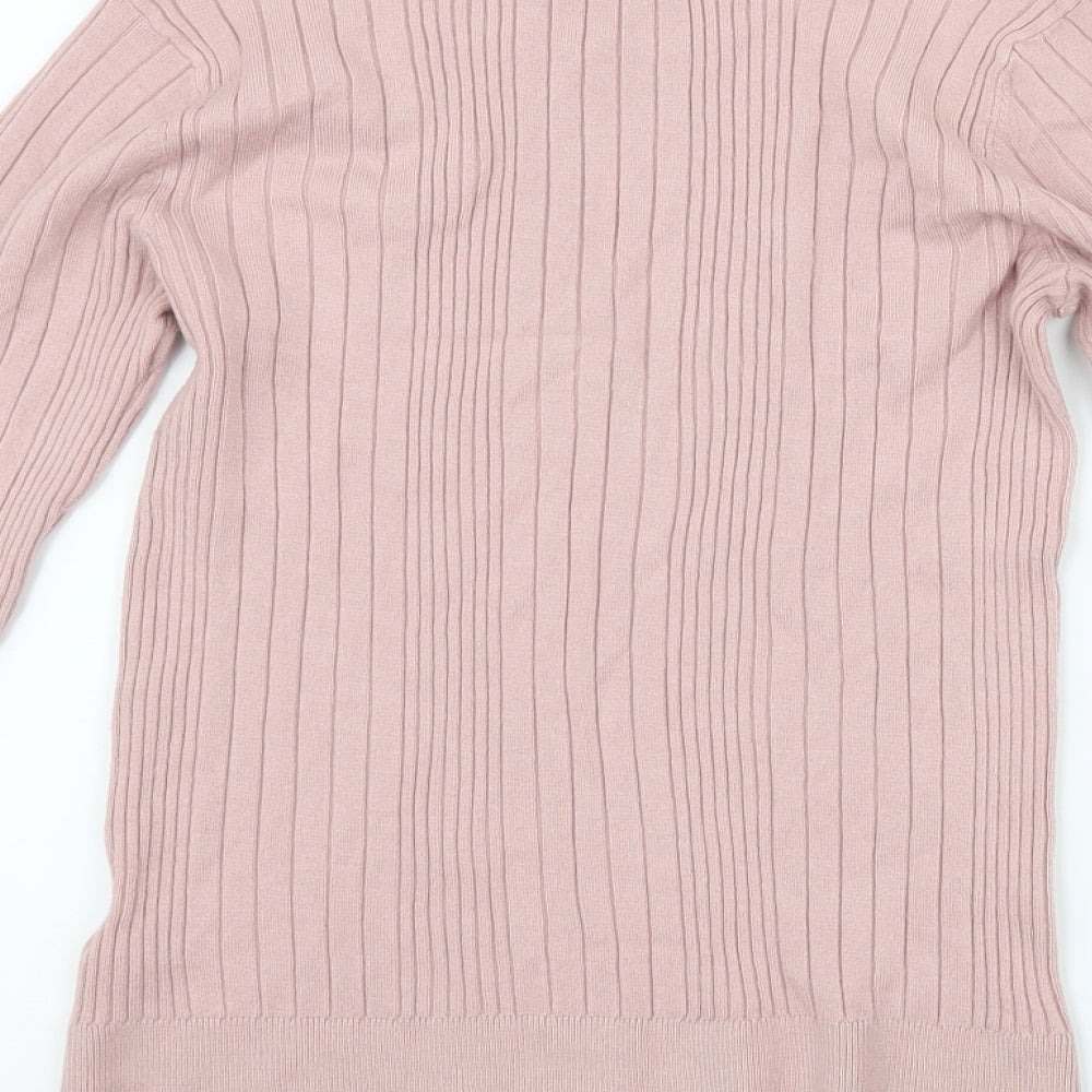 New Look Womens Pink   Pullover Jumper Size 12