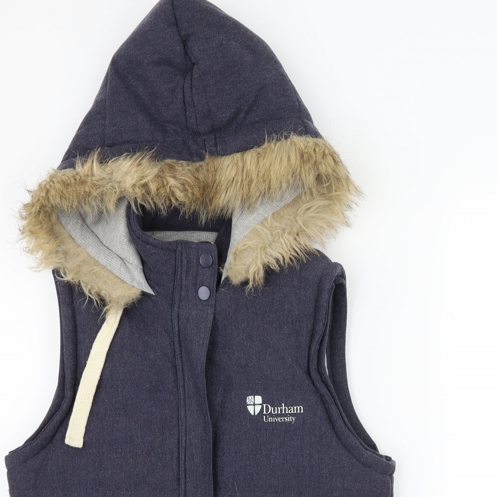 Epona Clothing Womens Blue   Gilet Coat Size 14  - Durham University
