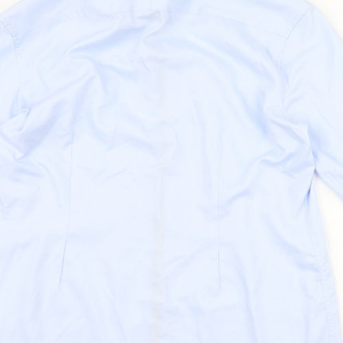 NEXT Mens Blue    Dress Shirt Size 16