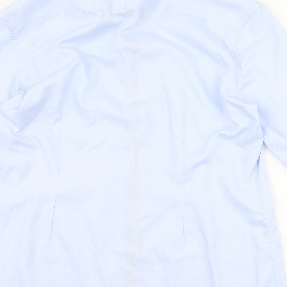 NEXT Mens Blue    Dress Shirt Size 16