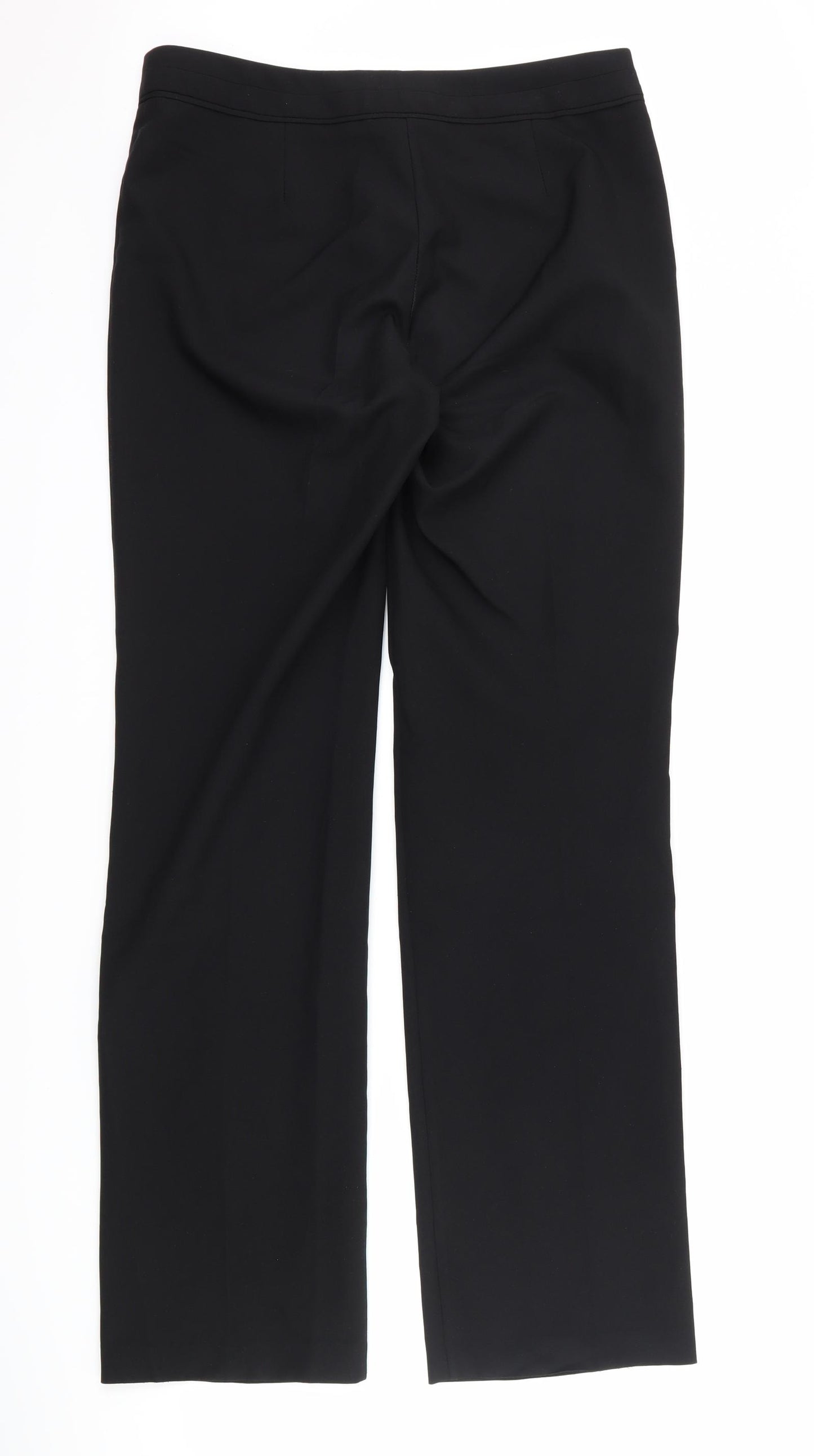 F&F Womens Black   Trousers  Size 8 L33 in