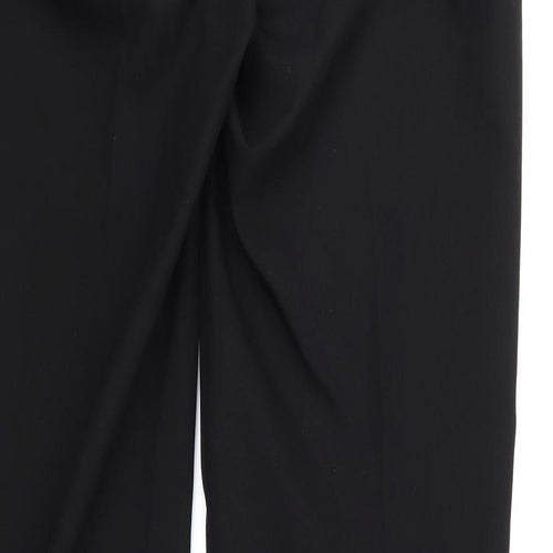 F&F Womens Black   Trousers  Size 8 L33 in