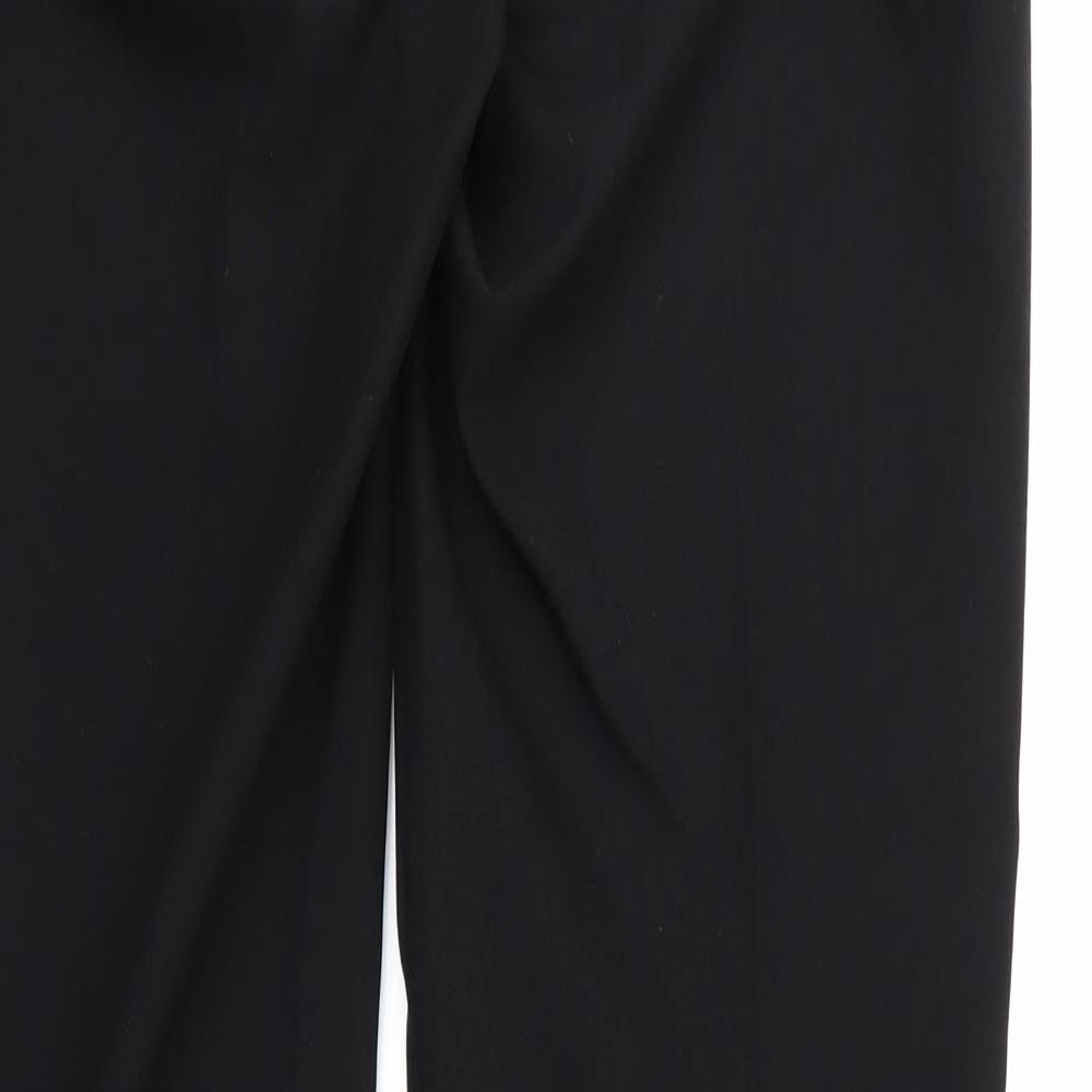 F&F Womens Black   Trousers  Size 8 L33 in