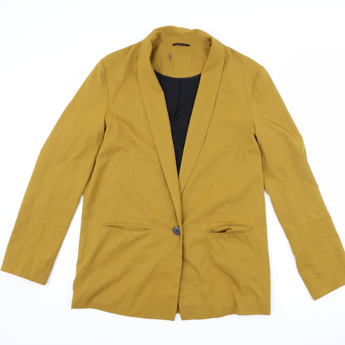 Primark Womens Brown   Jacket Suit Jacket Size 8