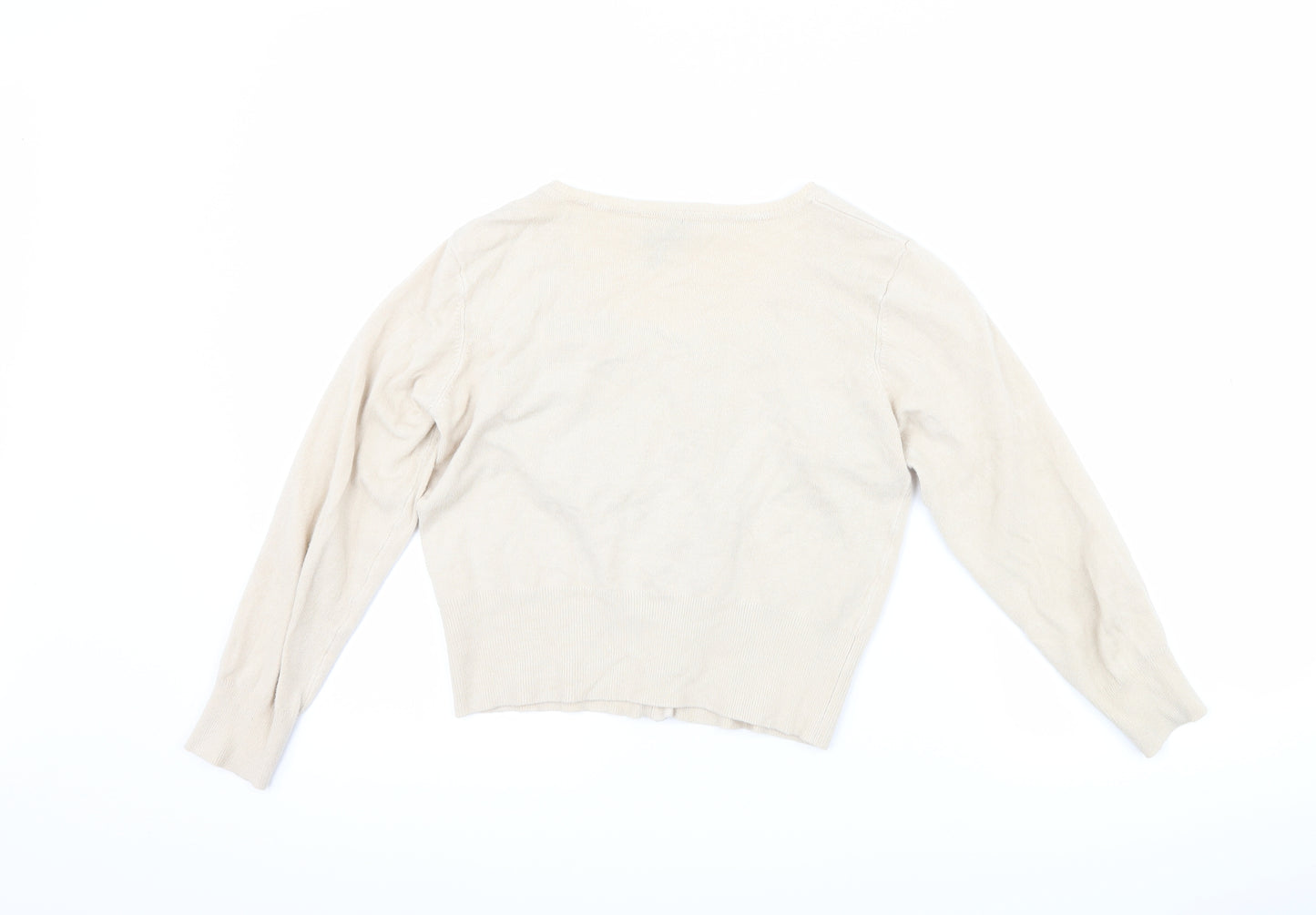 Atmosphere Womens Beige   Cardigan Jumper Size 14