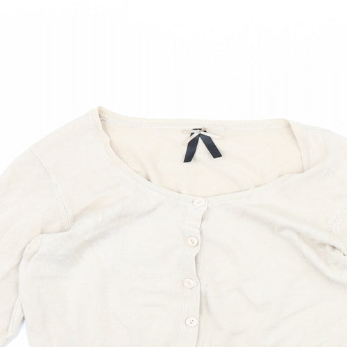 Atmosphere Womens Beige   Cardigan Jumper Size 14