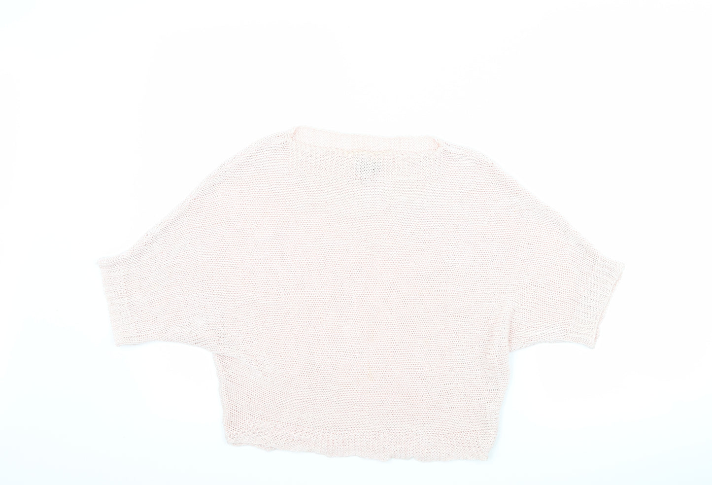 Carina Ricci Womens Pink   Basic T-Shirt Size S