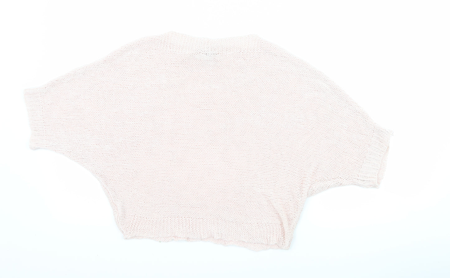 Carina Ricci Womens Pink   Basic T-Shirt Size S