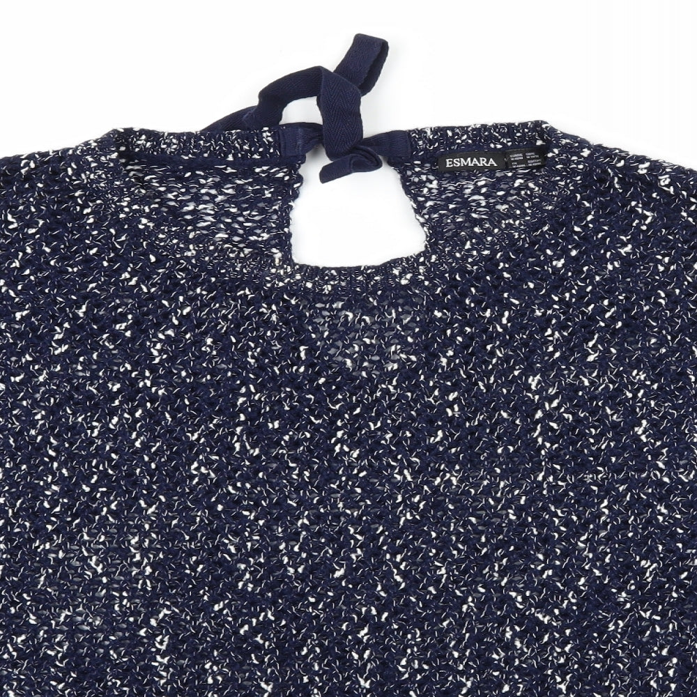 ESMARA Womens Blue   Pullover Jumper Size 14