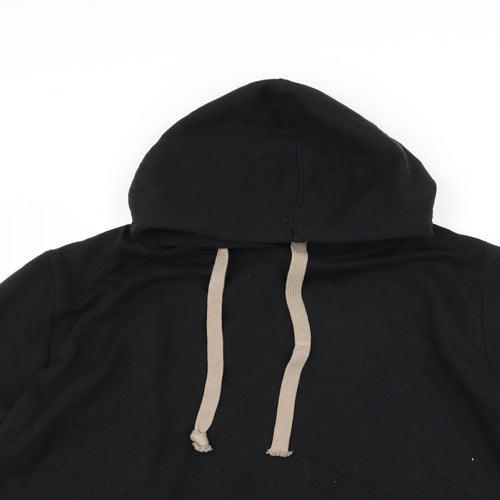 John Baner Mens Black   Pullover Hoodie Size XL