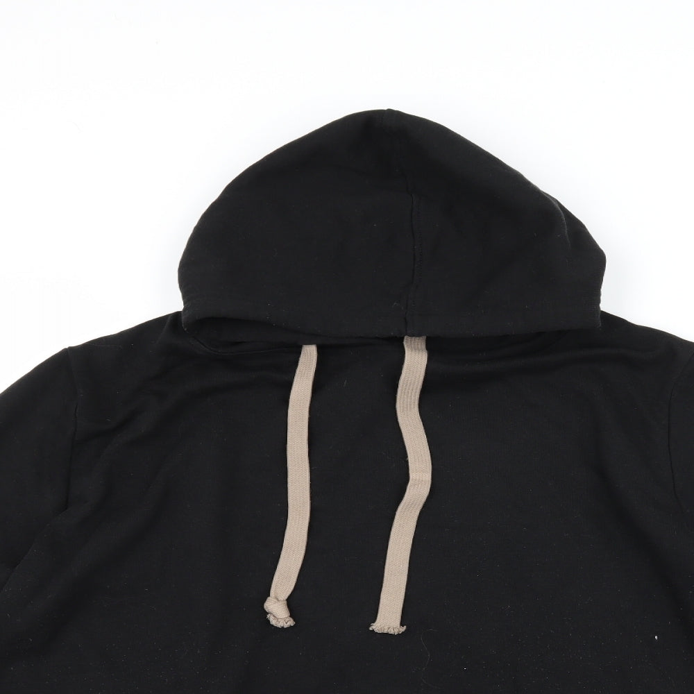 John Baner Mens Black   Pullover Hoodie Size XL
