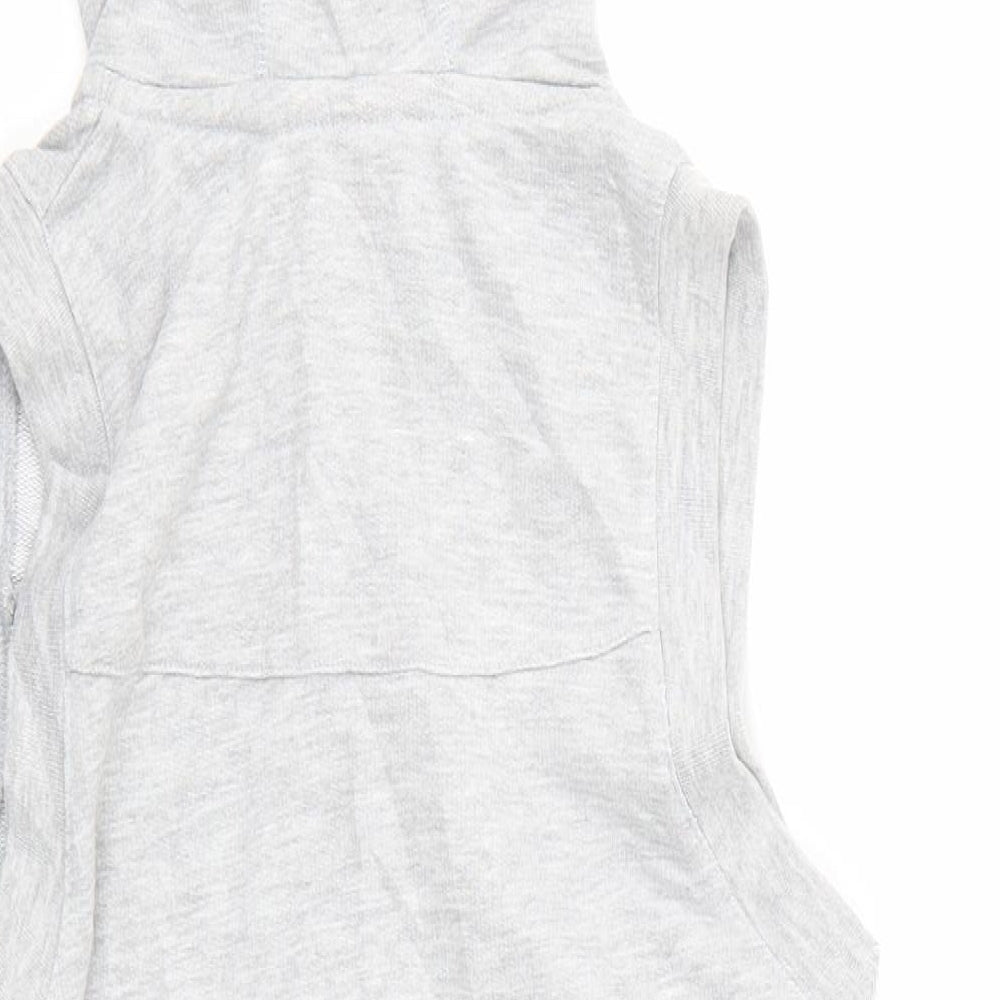 LA Gear Womens Grey   Full Zip Hoodie Size 8