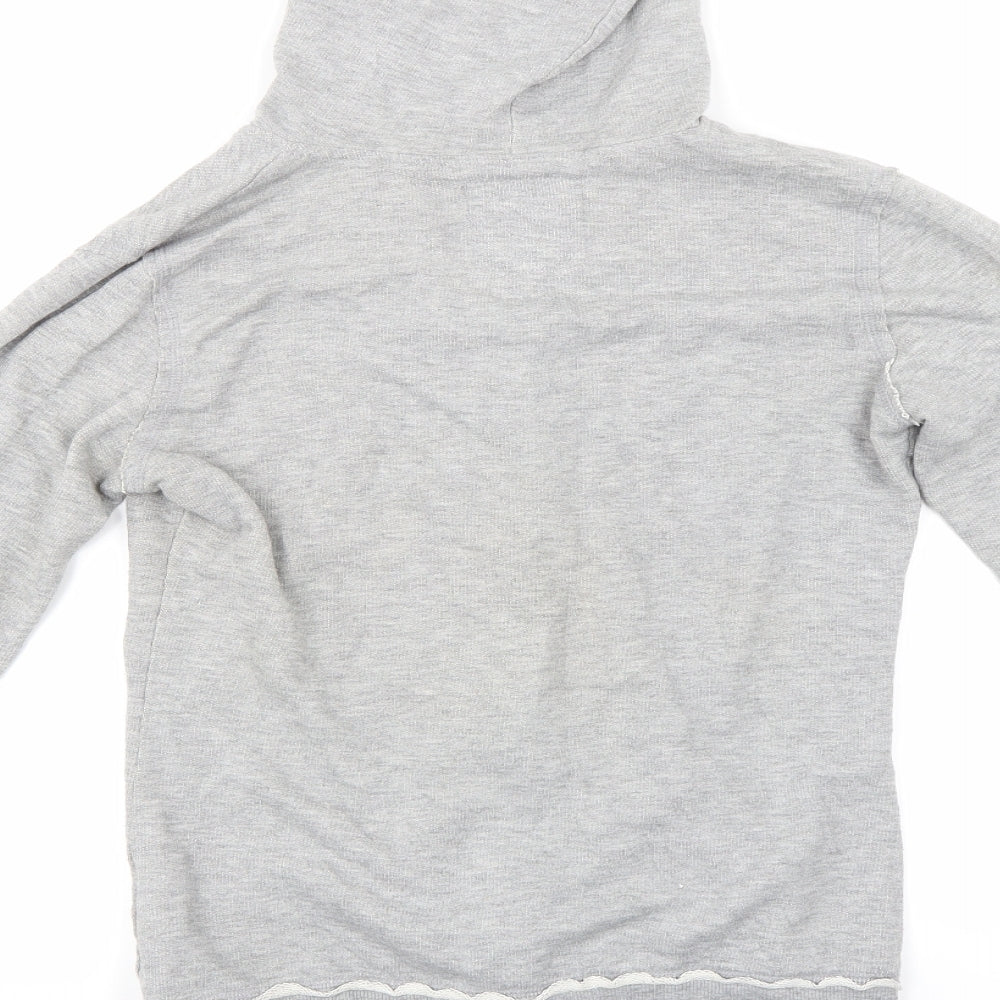 Life & Legend Womens Grey   Full Zip Hoodie Size 10