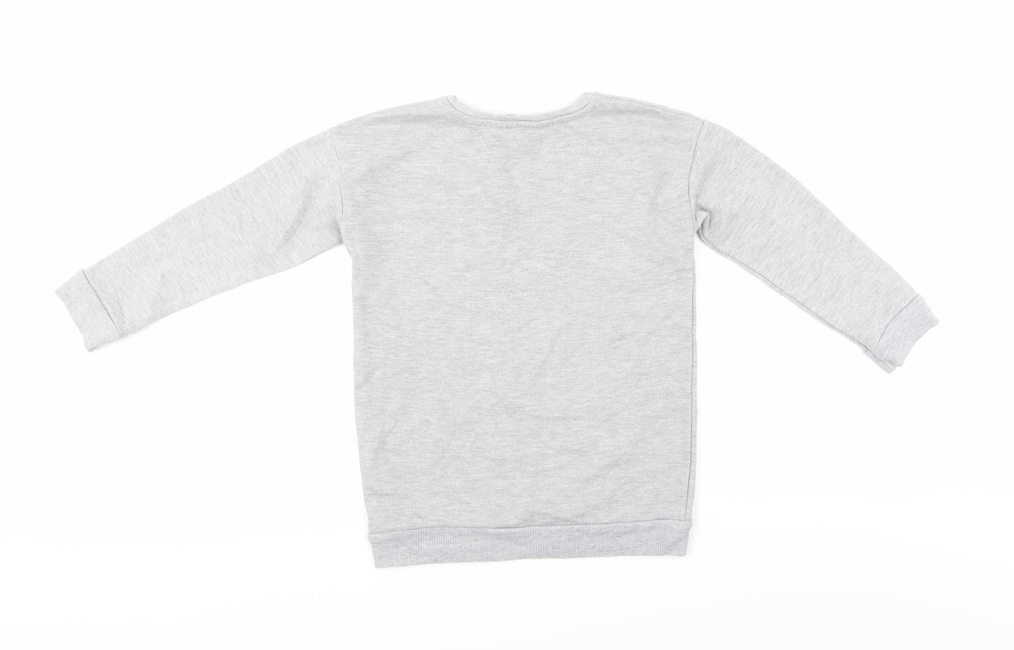 George Girls Grey   Pullover Sweatshirt Size 7-8 Years