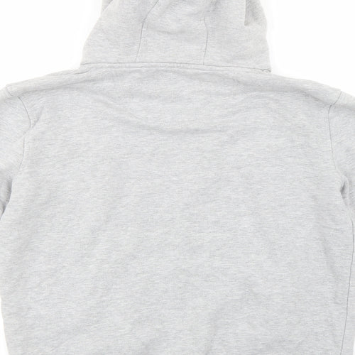 SoulCal&Co Mens Grey   Pullover Hoodie Size L