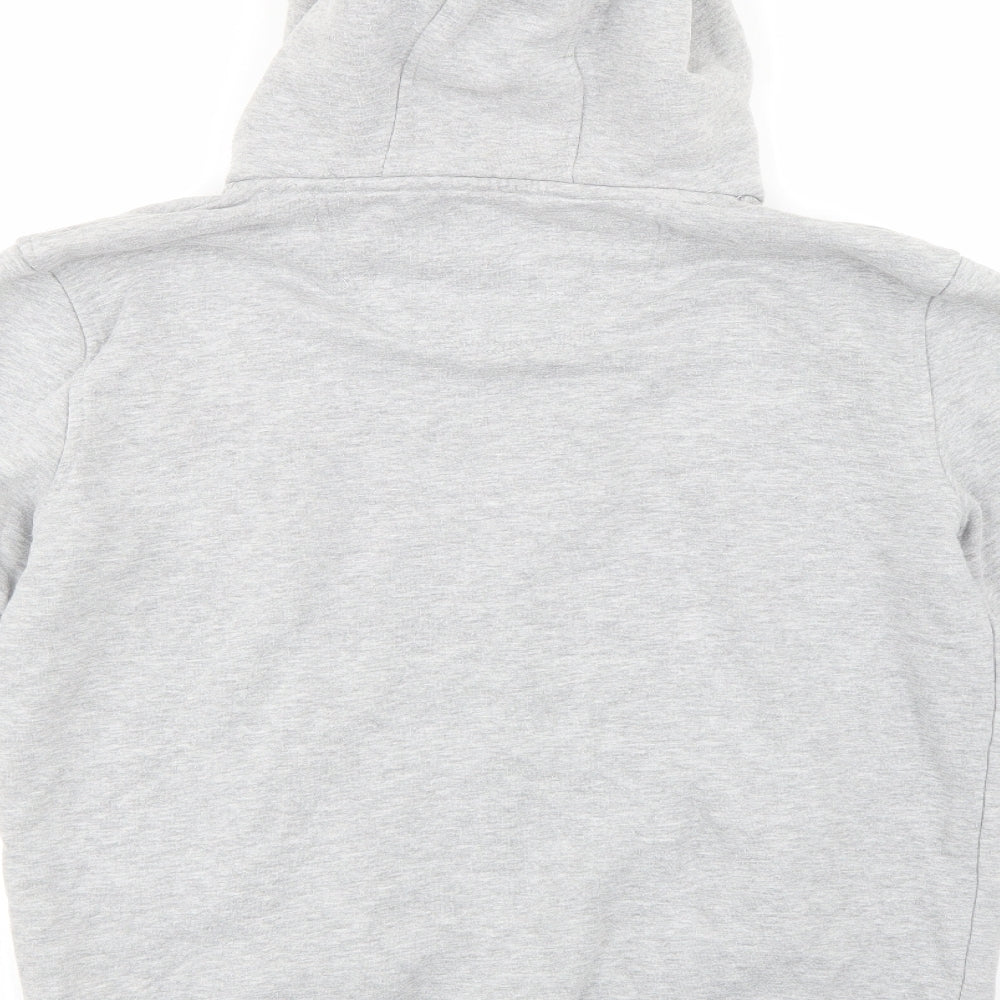SoulCal&Co Mens Grey   Pullover Hoodie Size L